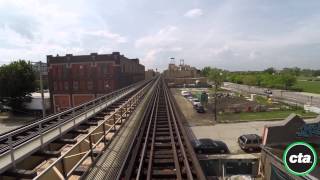 CTA Ride the Rails Green Line to Cottage Grove amp Ashland63rd [upl. by Martinson630]