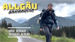 Allgäu anwandern  2 Tage Trekking von Pfronten nach Sonthofen [upl. by Enehs879]