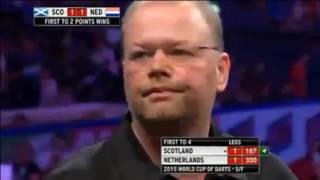 2015 World Cup Of Darts Semi Final Scotland vs Netherlands [upl. by Bertie]