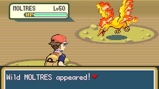 Pokémon FireRed  Catching Moltres [upl. by Torre]