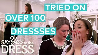 Bride Has Tried On OVER 100 Dresses  Say Yes To The Dress Unveiled [upl. by Mcdonald318]