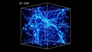 Formation of the largescale structure in the Universe filaments [upl. by Lehcir]