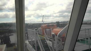 On Board Irish Ferries To Cork Ireland [upl. by Leribag]