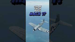 Breaking the sound barrier with a WW2 plane warthunder speedtest [upl. by Rolyt]