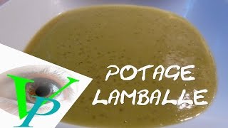 Premier potage avec du tapioca POTAGE LAMBALLE [upl. by O'Grady]