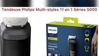 test de la Tondeuse Philips Multistyles 11en1 Séries 5000 [upl. by Ailalue]