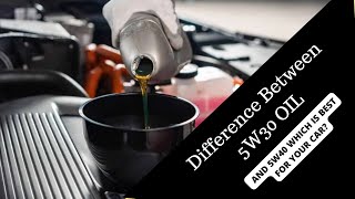 5W30 vs 5W40 Oil Which One Should You Use [upl. by Aalst257]