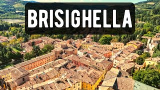 Brisighella Ravenna Italy 🇮🇹  Virtual Walking Tour City  2022  4K60FPS ASMR [upl. by Drwde]