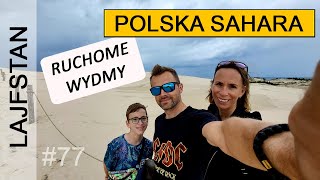 Polska pustynia Sahara  Słowiński Park Narodowy polskie plaże wydma ruchome wydmy Łeba bałtyk [upl. by Craggy]