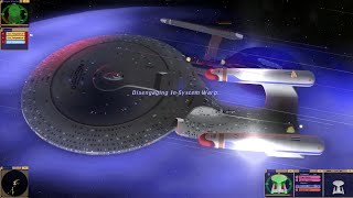 USS Enterprise D vs 3 Vengeance Dreadnoughts [upl. by Ahsinar]