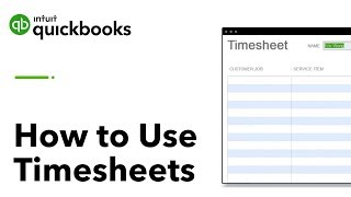 How to Use Timesheets in QuickBooks Desktop [upl. by Sturrock541]