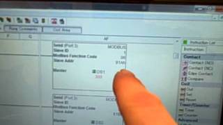 PLC control of a VFD via Modbus [upl. by Prescott]