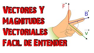 💥💥💥Vectores Y Magnitudes Vectoriales  Facil de Entender💥💥💥 [upl. by Arnie]