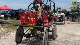 Only in Florida Swamp Buggy Races Naples Florida [upl. by Trahurn]