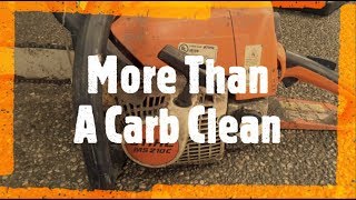 FixIt Friday Stihl MS210C Carb and Coil Clean [upl. by Elicia]