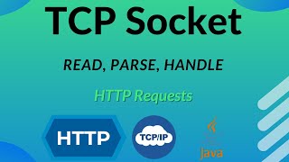 Read HTTP Request From TCP Socket Stream In Java TCP Socket Programming [upl. by Nellda]