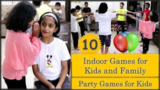 10 Indoor Games for Kids  Party Games for Kids  Games for kids group  Picnic Games  Team Games [upl. by Scrogan7]