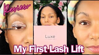 My First Lash Lift │ Luxe Lash Lift Review and What to Expect [upl. by Barayon]