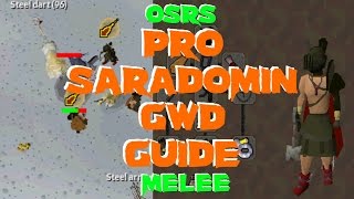 InDepth Saradomin Godwars Dungeon Melee Guide for 2007 Oldschool Runescape OSRS [upl. by Schwerin]