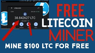 How To Mine Free Litecoin Litecoin Minner [upl. by Bullion]