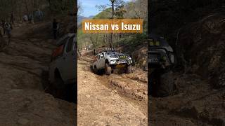 Isuzu dmax vs Nissan Navara shorts offroad cotanakoffroad isuzudmax nissannavara [upl. by Calore105]