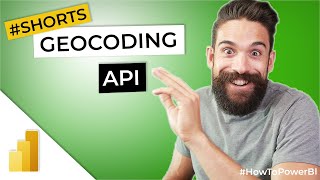 Geocoding API in Power BI Shorts [upl. by Milli]