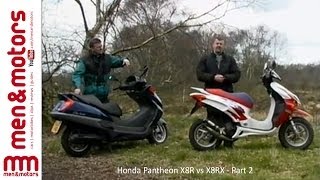 Honda Pantheon X8R vs X8RX  Part 2 [upl. by Aronson]