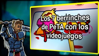 Reaccion Top 7 Berrinches de PeTA con Videojuegos [upl. by Randal]