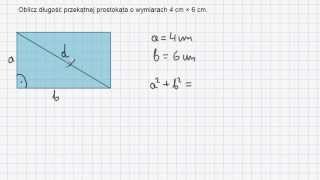 Przekątna prostokąta [upl. by Misti690]