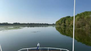 Giro in battello sui Laghi di Mantova e nella Vallazza timelapse [upl. by Ryann]