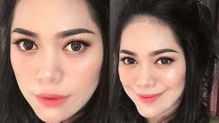 Makeup Tahan Lama Untuk Kulit Berminyak  Flawless and Glowing  Indonesia  Nitha Fitria [upl. by Azal]