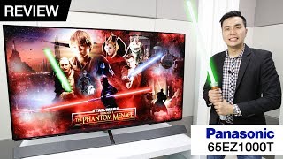 Review  Panasonic VIERA OLED TV 65EZ1000T [upl. by Hatokad804]