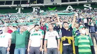 Bursaspor 0  4 Ankaragücü Maç Günü  Tribünler isyan etti [upl. by Sissie142]