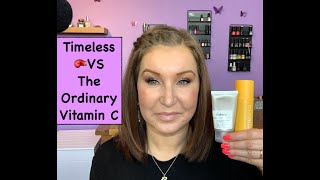 Timeless Vitamin C VS The Ordinary Vitamin C [upl. by Laina]