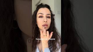 Concealer Lips Tutorial They are back [upl. by Narod156]