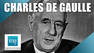 Les petites phrases du général de Gaulle  Archive INA [upl. by Louth633]