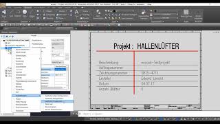 Erste Schritte mit ecscad  2021  Titelblatt und grafische Projektlisten [upl. by Hurlee585]