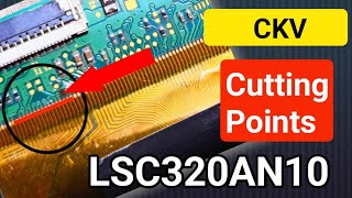 LSC320AN10 Panel Repair  LSC320AN1002 Panel Voltage  LSC320AN10 No Display [upl. by Dorina744]