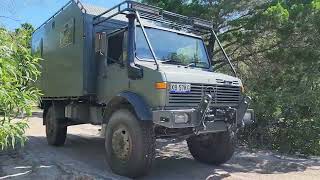 Unimog at Inskip Point QLD Australia unimog offroad motorhome [upl. by Stevie]