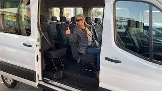 3213756031MCO Orlando Airport 15 Passenger Van Rental  Ford Transit 15 Passenger Van Rental [upl. by Meter739]