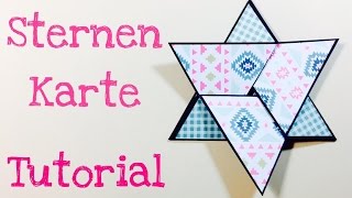 DIY Sternenkarte tutorial deutsch [upl. by Odrarej]