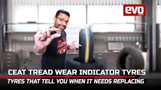 CEAT Tread Wear Indicator tyres  How does the safety feature work  SPONSORED  2022  evo India [upl. by Ikaz]