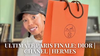 Final Paris Unboxing Dior Chanel amp Hermes  Luxury Fashion amp Beauty Reveal [upl. by Penoyer]