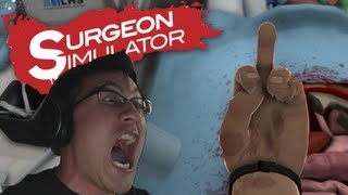 Surgeon Simulator 2013  Part 3  BIGGEST RAGE EVER [upl. by Newbold]