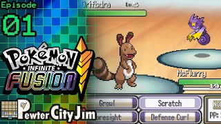 The most BUSTED STARTER Its my Rivals Pokémon Infinite Fusion Lets Play PewterCityJim [upl. by Virge386]