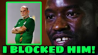 😱 Fashion Sakala BLOCKED the Zambia National Team Coach Avram Grant [upl. by Ahseinar346]