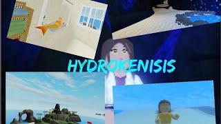 Hydrokinesis testing Roblox game updates [upl. by Ifok]