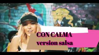 CON CALMA KARAOKE SALSA MANDINGA [upl. by Aneehsit]