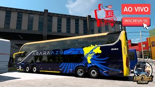 ETS 2 MAPA RBR VIAÇÃO GONTIJO RODOVIÁRIA BELO HORIZONTE PARA CARANDAÍMG [upl. by Akyre]