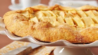 Apple Frangipane Tart Recipe Demonstration  Joyofbakingcom [upl. by Ssac]